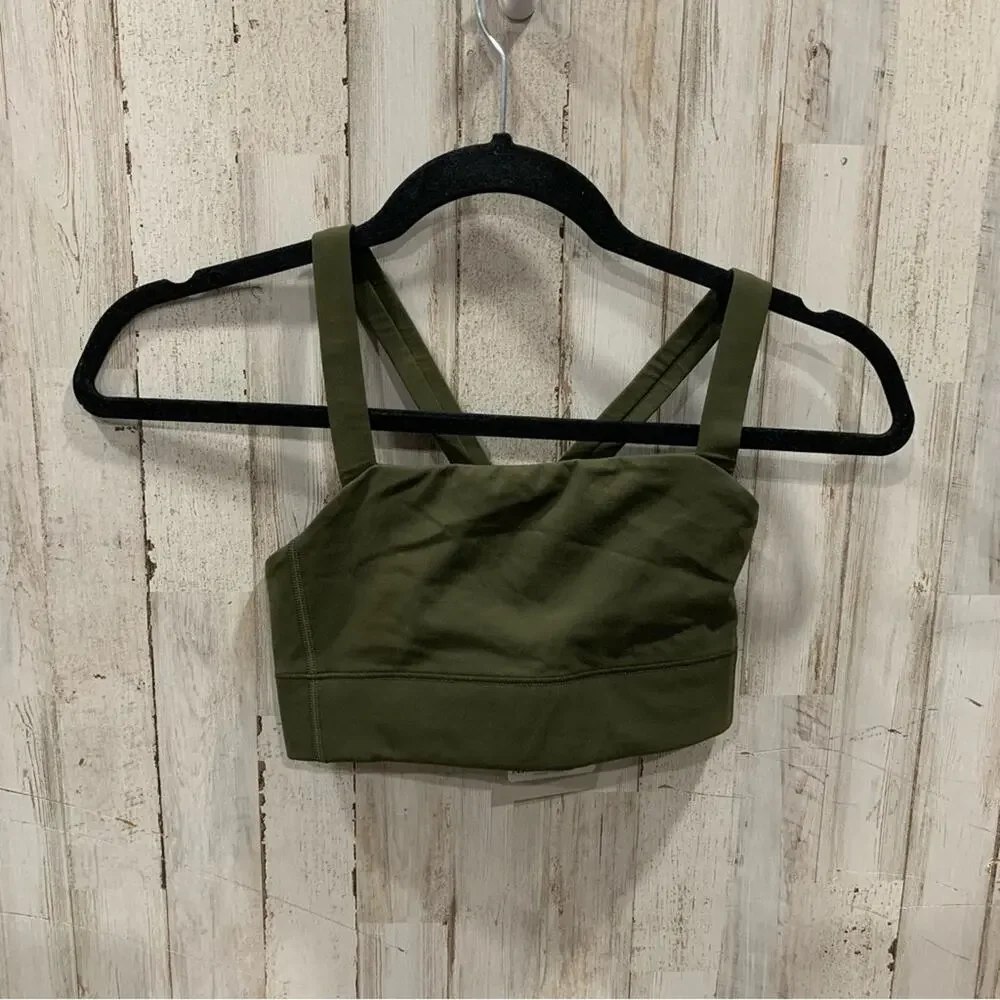 NWT Everlane The Perform Cropped Top Sports Bra